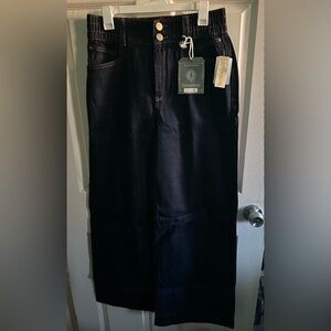 Democracy Wide Leg Dark Blue Jeans